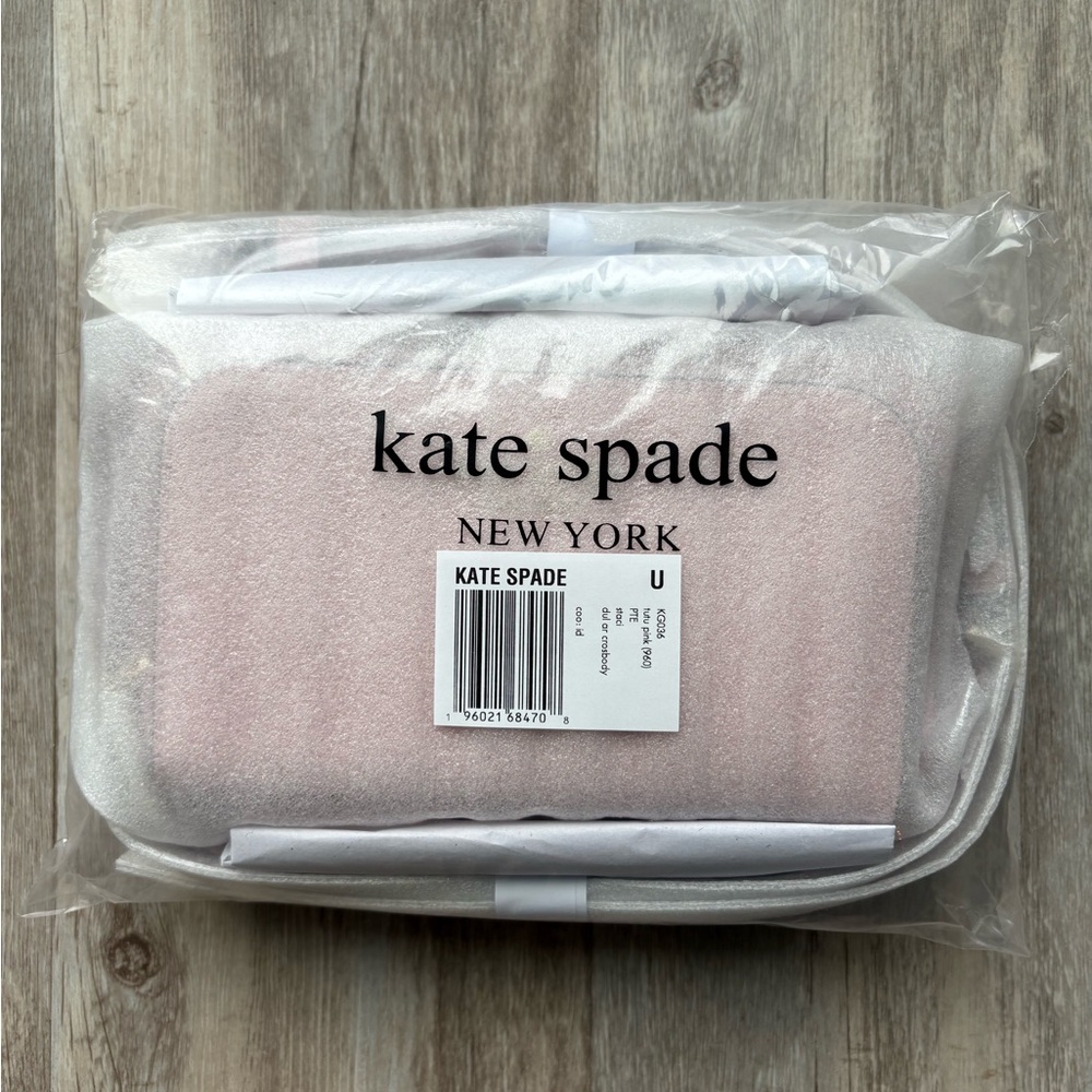 Kate Spade Staci Mini Crossbody Bag Leather,  Tutu Pink, Model: KG036 - Picture 7 of 11